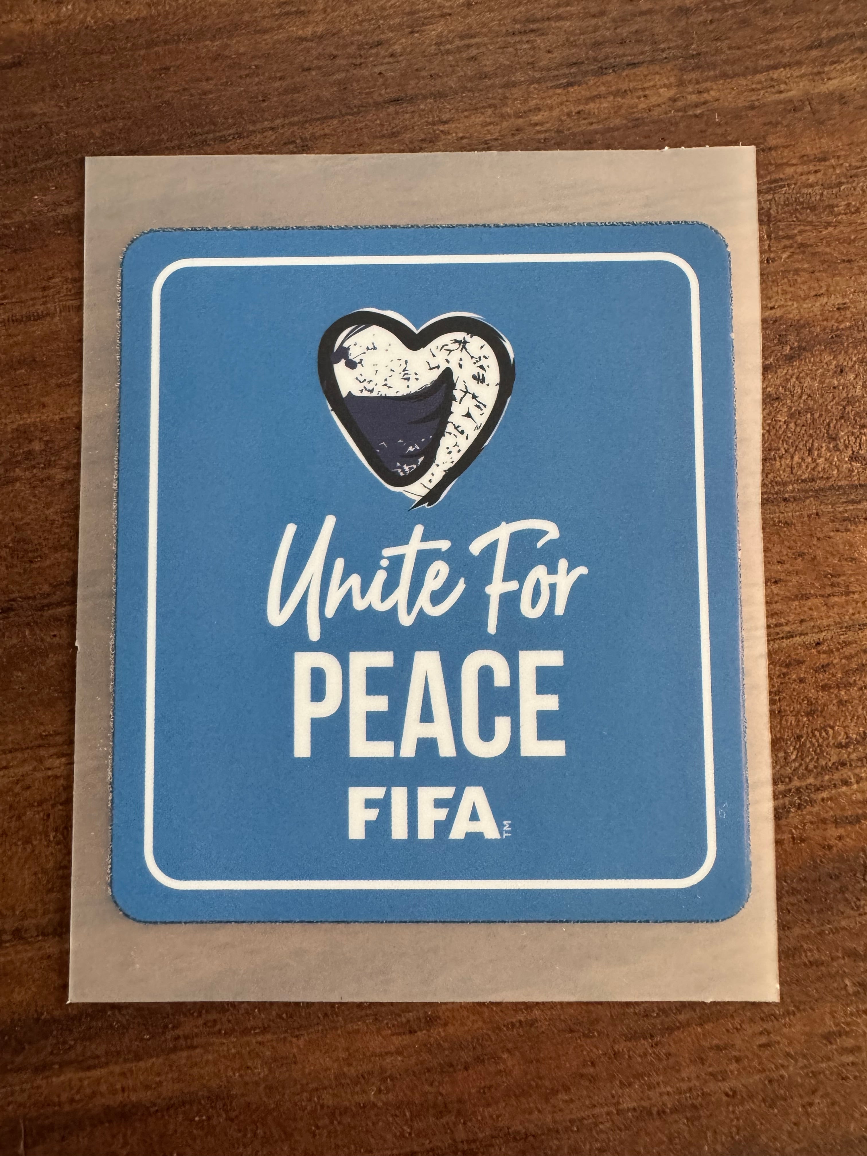 FIFA WORLD CUP PATCH 2026 GROUP STAGE GAME 3 (HQ REPRO) “UNITE FOR PEACE”