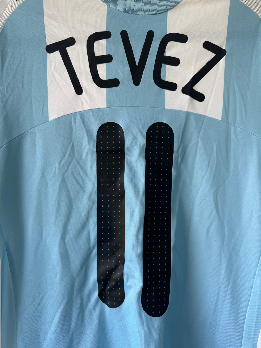 ARGENTINA HOME SHIRT 2008-2009 [S] CARLOS TEVEZ #11