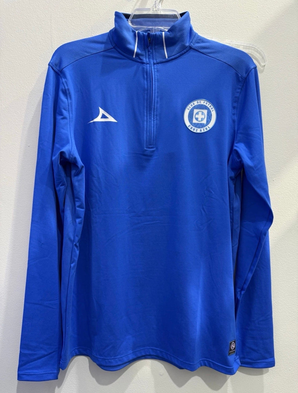 NEW CRUZ AZUL SWEATSHIRT 2025-2026 HALF ZIP PIRMA BLUE (S)