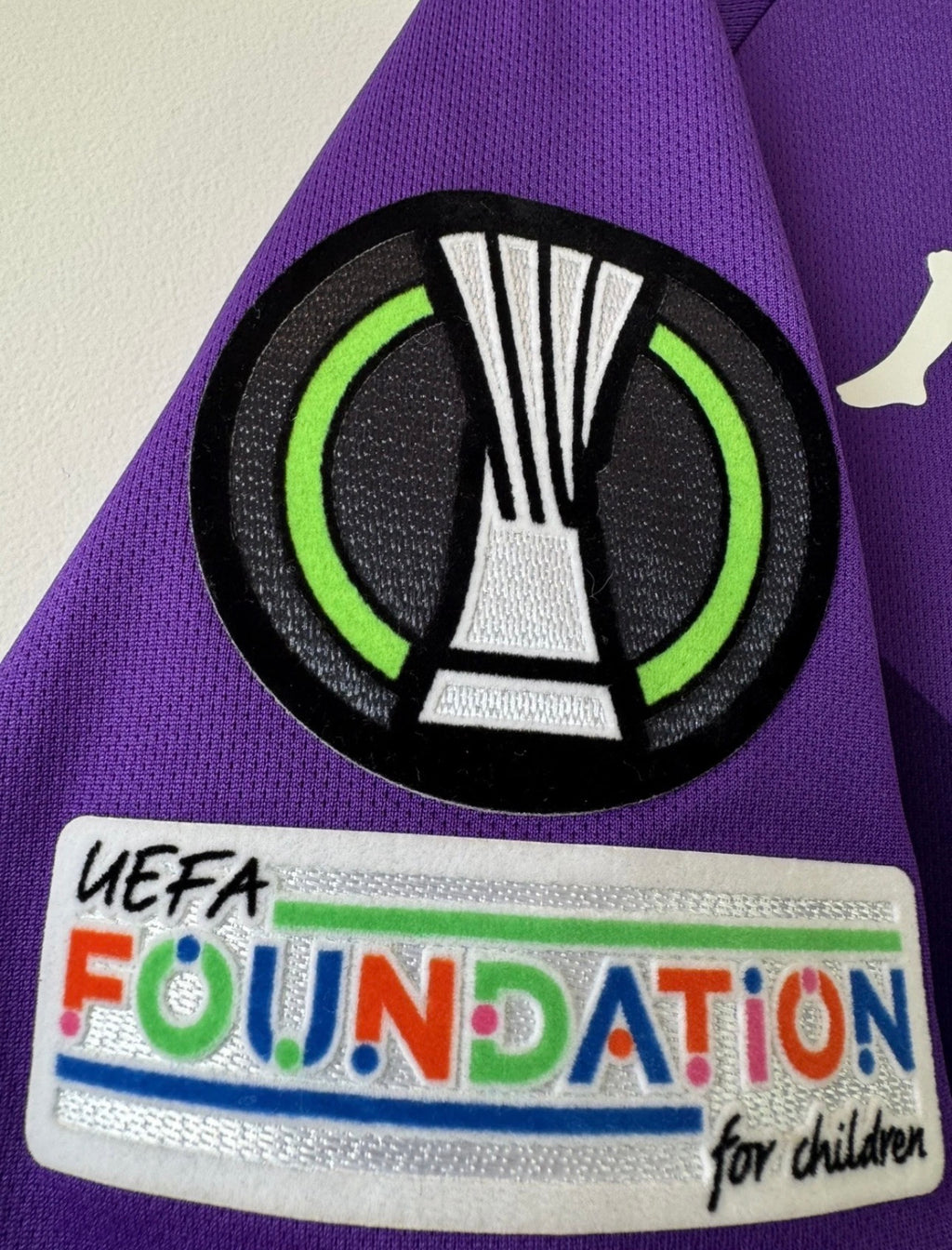 FIORENTINA HOME SHIRT 2022-2023  KAPPA [L] FOOTBALL SERIE A EUROPA LEAGUE