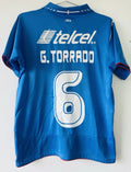 CRUZ AZUL HOME SHIRT 2007-2008 UMBRO [S] LIGA MX FOOTBALL GERARDO TORRADO #6