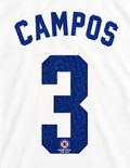 Official Name Set Campos #3 Cruz Azul 2026-2027 Away Shirt