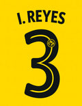 OFFICIAL CLUB AMERICA NAME SET I. REYES #3 HOME SHIRT 26/27