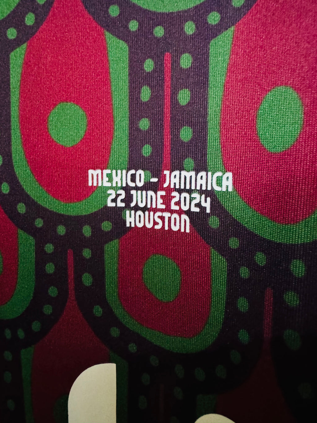 MEXICO MATCH SHIRT HOME 2024 SANTI GIMENEZ #11 [S] COPA AMERICA 2024 PLAYER