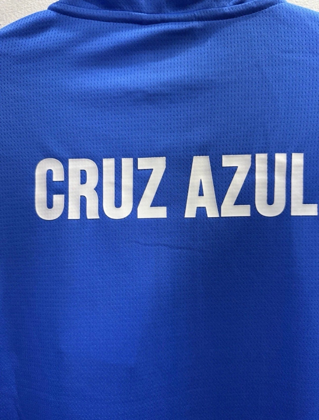 NEW CRUZ AZUL SWEATSHIRT 2025-2026 HALF ZIP PIRMA BLUE (S)