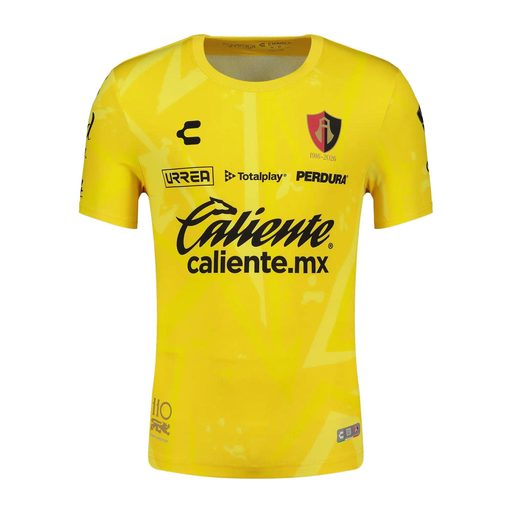 NEW ATLAS GOALKEEPER HOME SHIRT 2026-2027 YELLOW