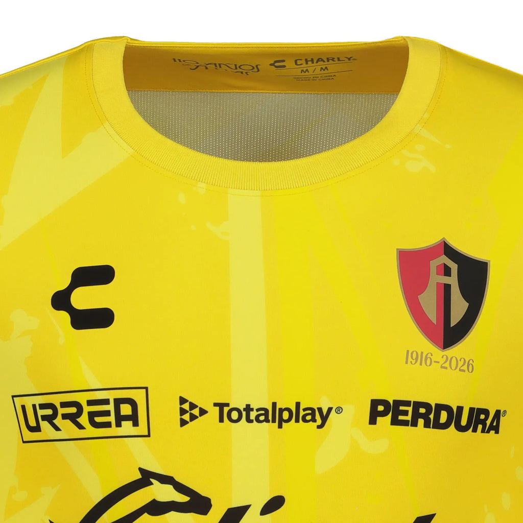 NEW ATLAS GOALKEEPER HOME SHIRT 2026-2027 YELLOW