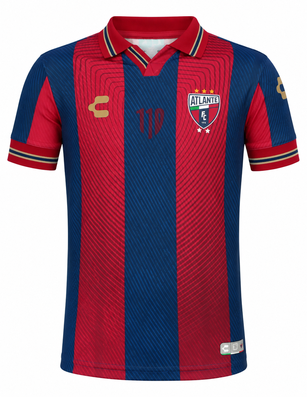 Atlante FC 110 Anniversary Shirt Short Sleeve Liga MX - front view