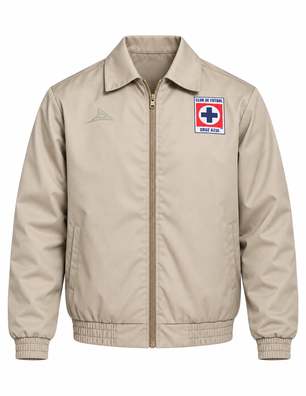 Cruz Azul Heritage Jacket Khaki - front view