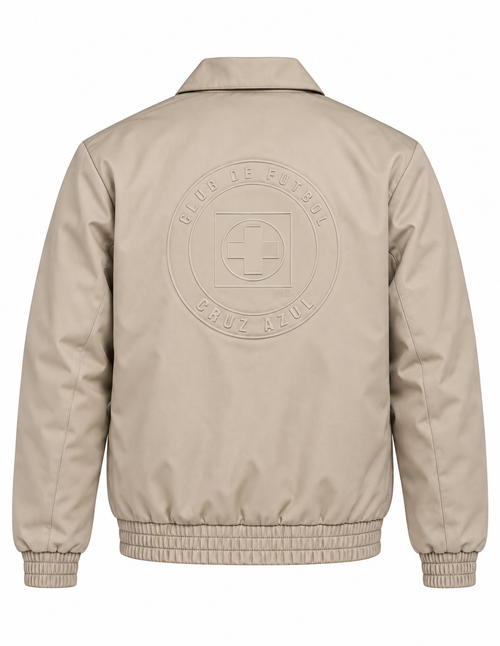 Cruz Azul Heritage Jacket Khaki - back view