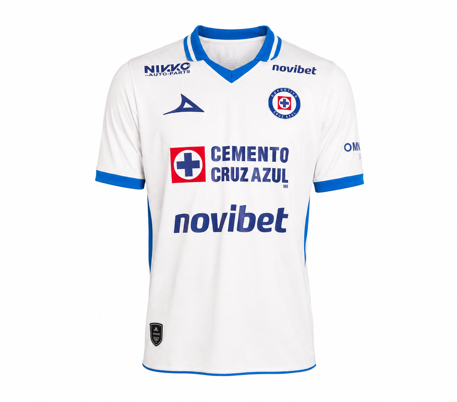 NEW CRUZ AZUL AWAY SHIRT 2026-2027 PIRMA