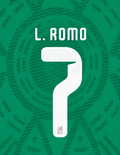 L. ROMO #7 NAME & NUMBER SET FOR MEXICO 2026 GREEN HOME SHIRT