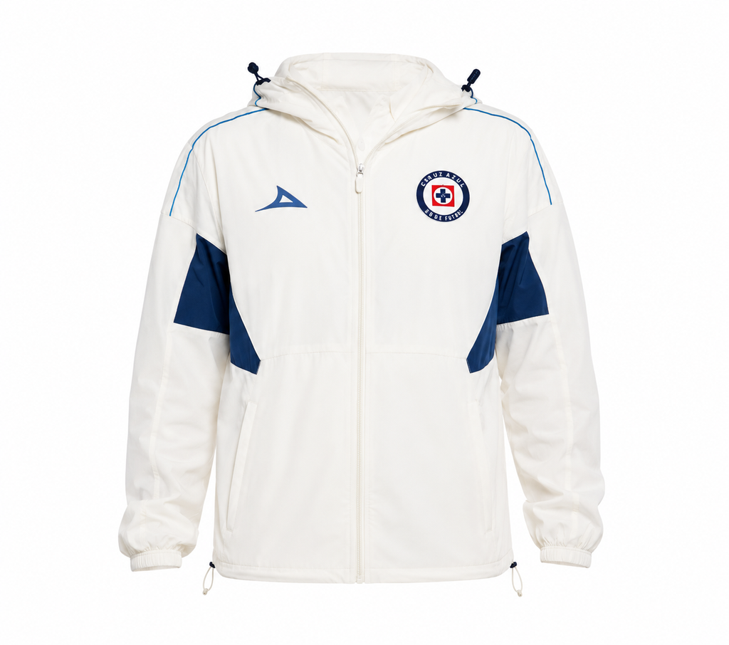 NEW CRUZ AZUL WINDBREAKER COLLECTION 2026-2027 PIRMA