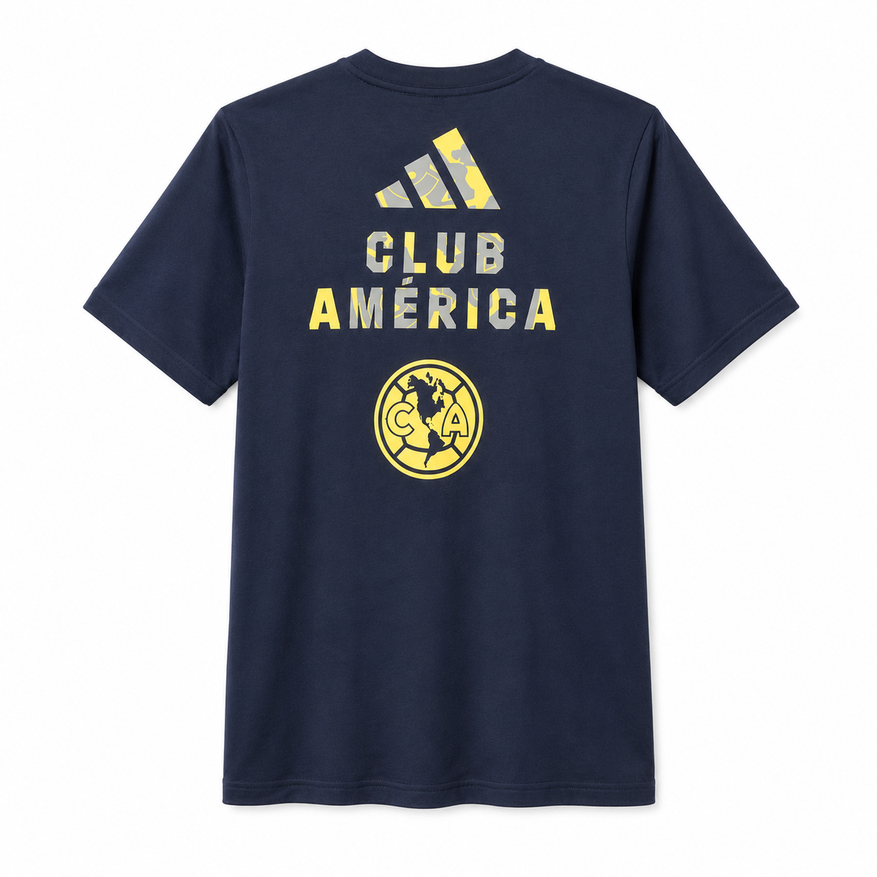 NEW COLLECTION CLUB AMERICA T SHIRT SEASONAL GRAPHIC ADIDAS 2026-2027 NAVY