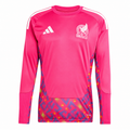 NEW MEXICO GOALKEEPER PINK SHIRT WORLD CUP 2026 ADIDAS LONG SLEEVE FAN VERSION