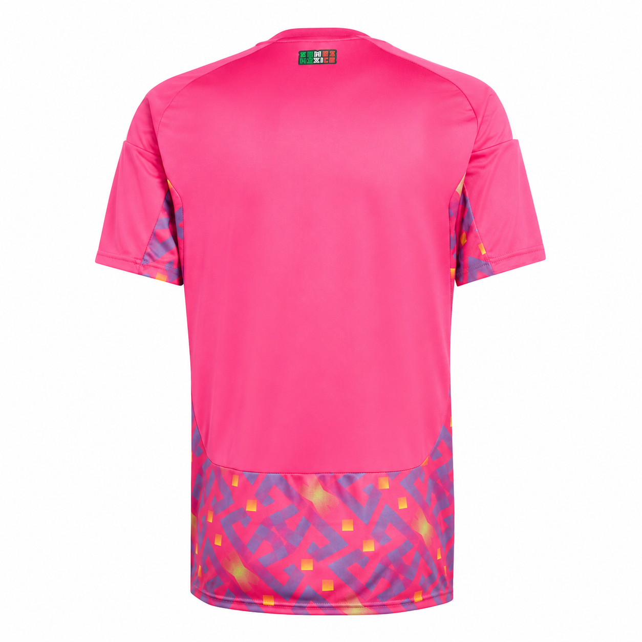 NEW MEXICO GOALKEEPER PINK SHIRT WORLD CUP 2026  ADIDAS SHORT SLEEVE FAN VERSION