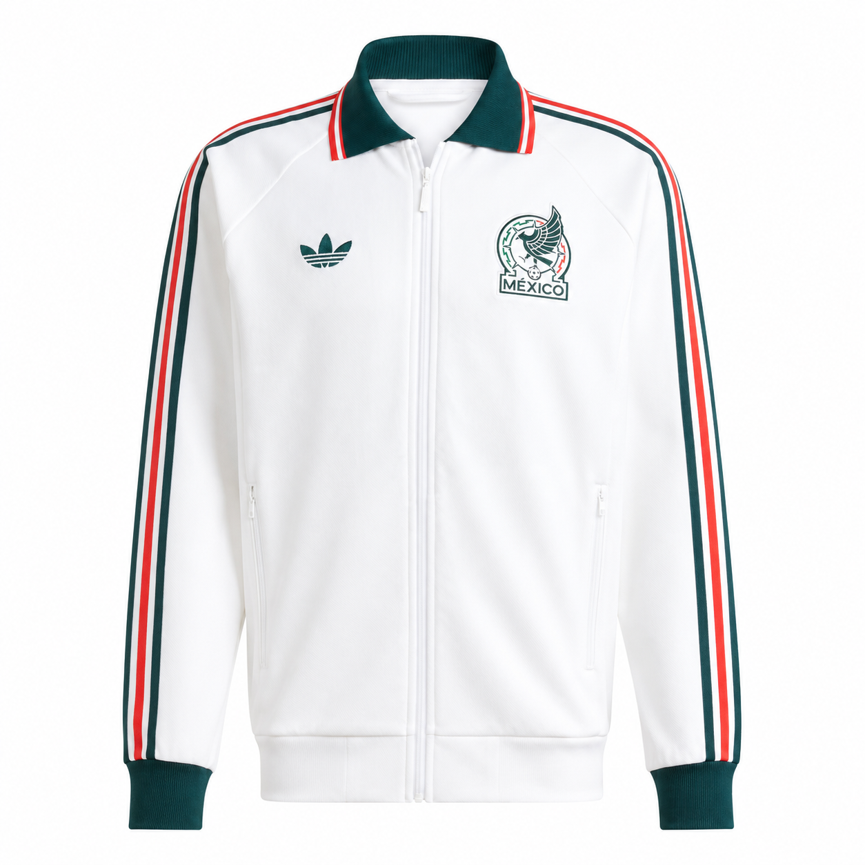 NEW MEXICO AWAY ANTHERM JACKET WHITE WORLD CUP 2026