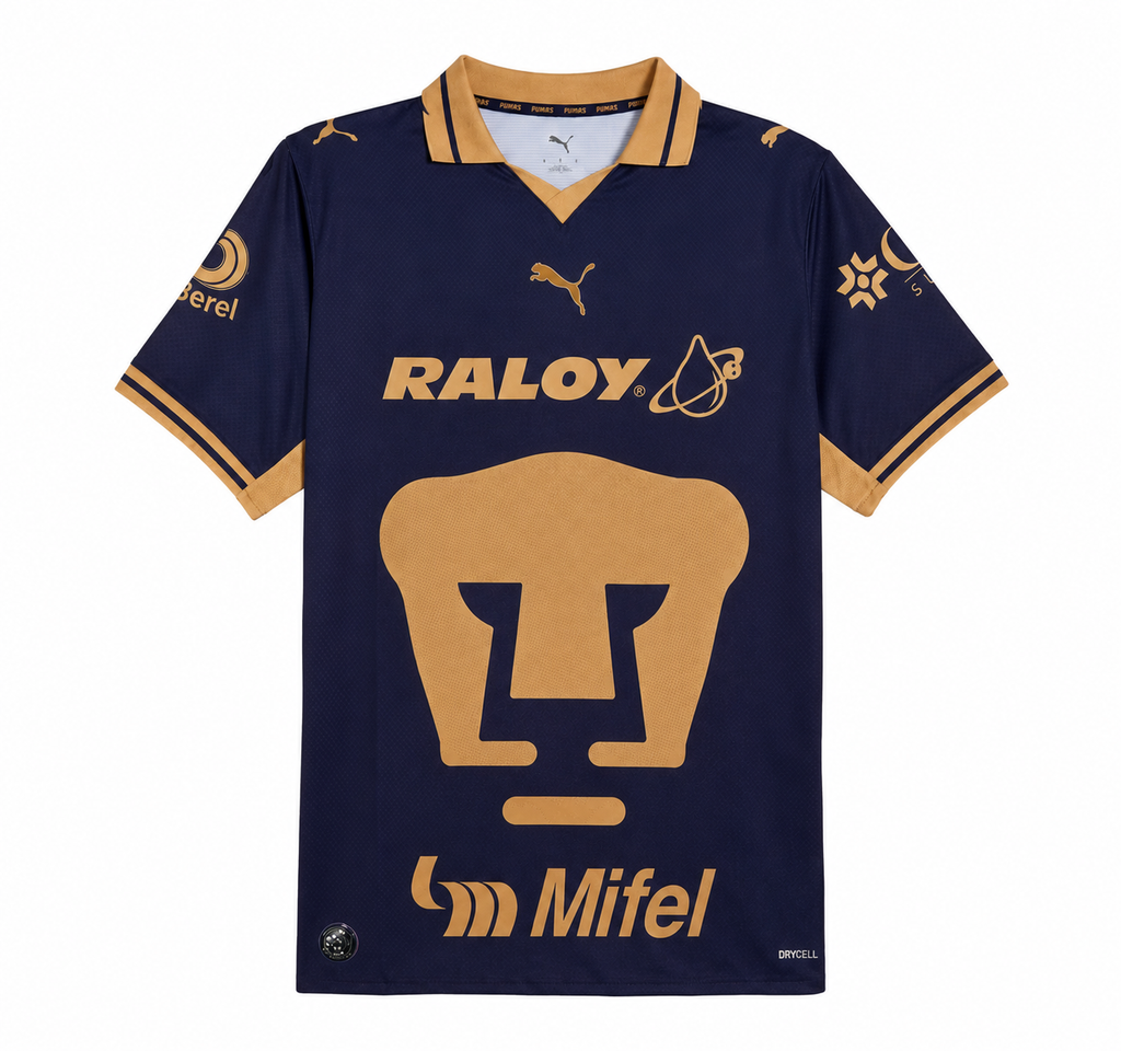 NEW PUMAS HOME SHIRT 2026-2027 AUTHENTIC SHORT SLEEVE