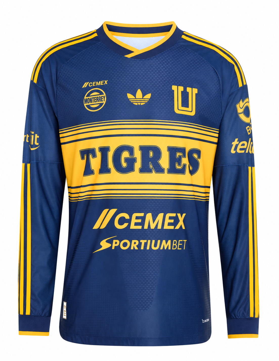 NEW TIGRES UANL AWAY SHIRT 2026-2027 AUTHENTIC LONG SLEEVE