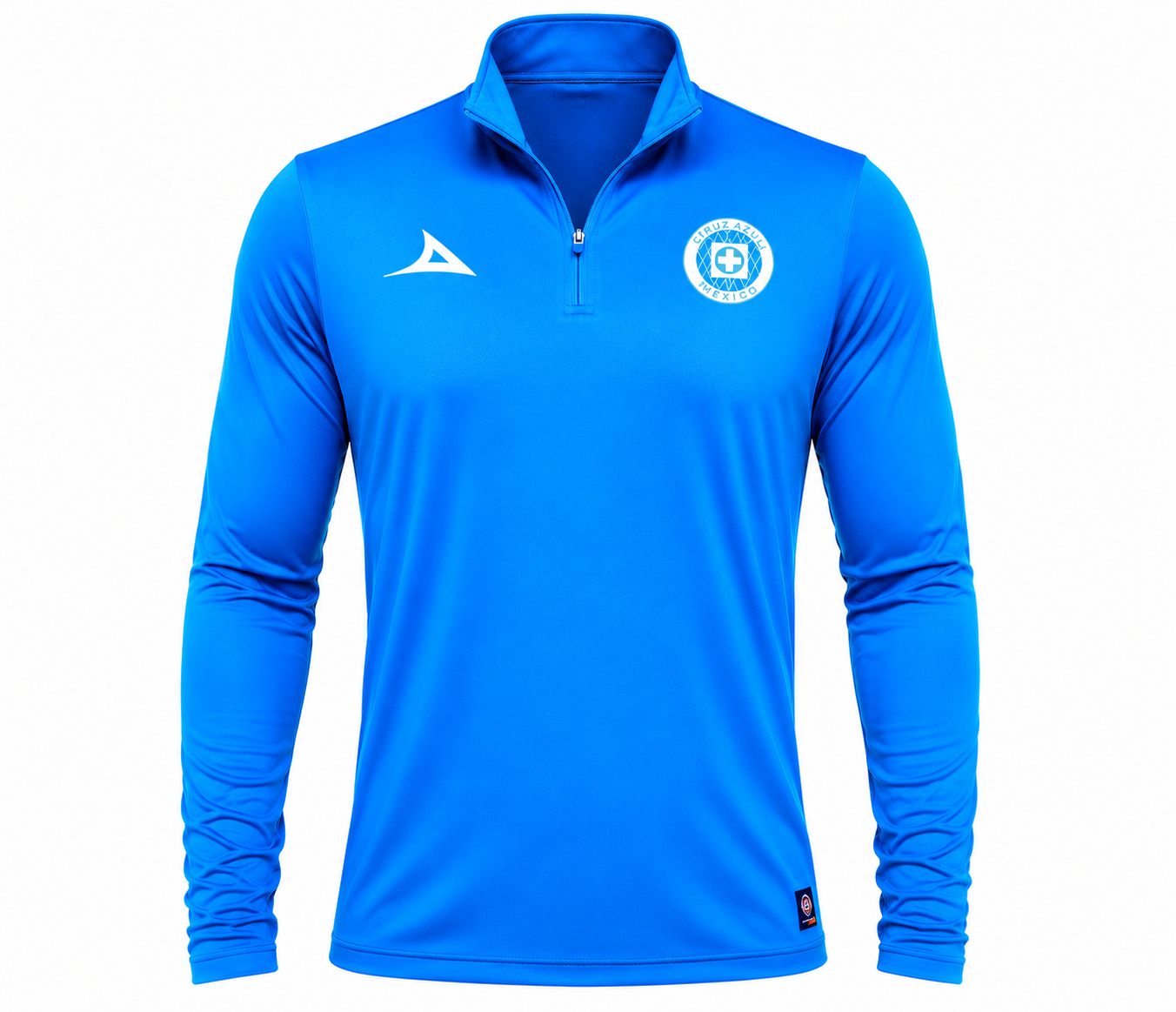 NEW CRUZ AZUL SWEATSHIRT 2025-2026 HALF ZIP PIRMA BLUE (S)
