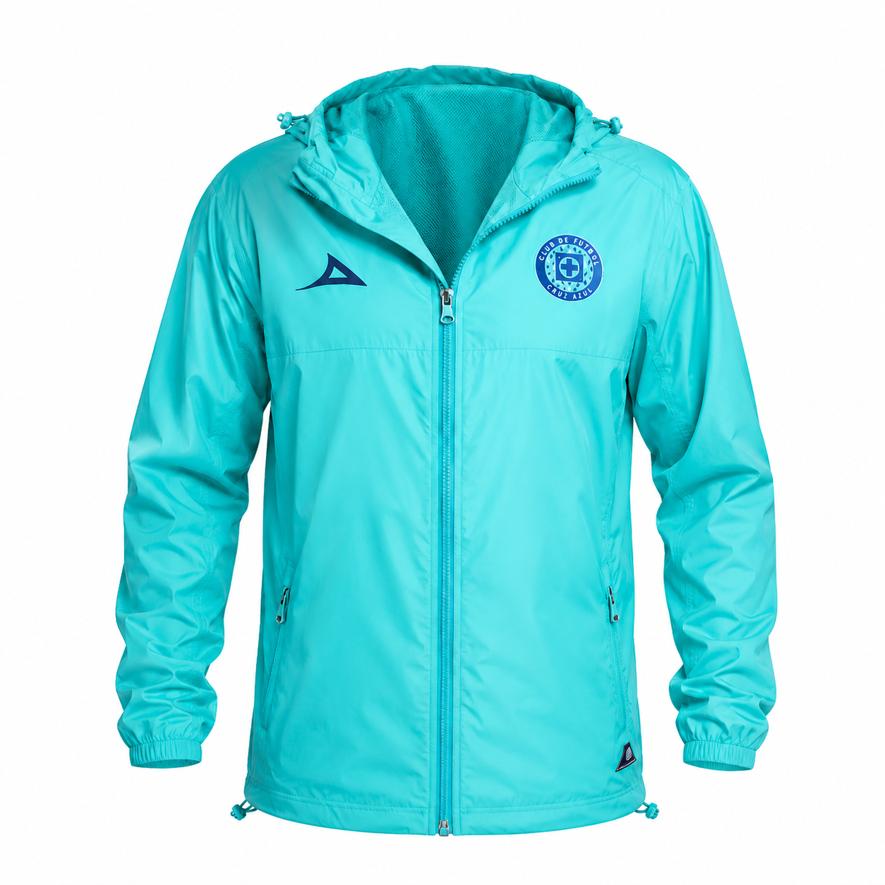 NEW CRUZ AZUL AQUA WINDBREAKER ANTHEM JACKET 2025-2026 [2XL]