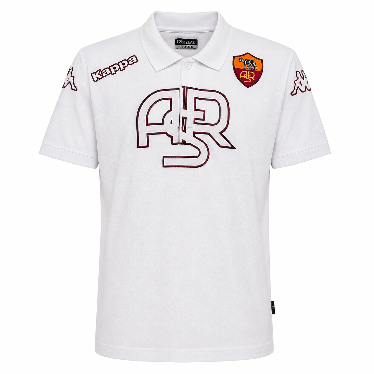 AS ROMA ASR POLO TEE EMBROIREDED [L]