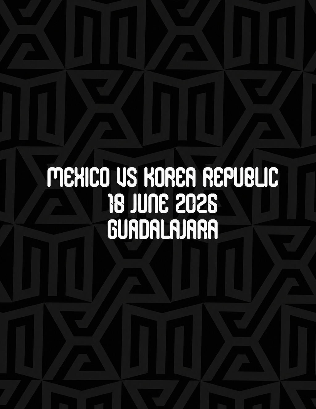 MÉXICO VS REPÚBLICA DE COREA DETALLE DEL PARTIDO COPA DEL MUNDO 2026