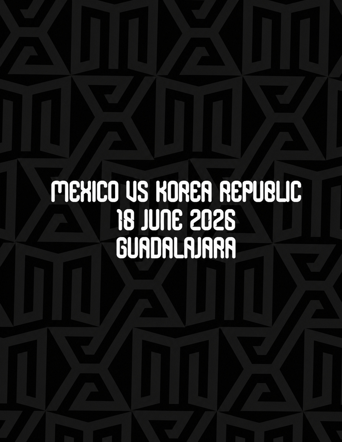 MÉXICO VS REPÚBLICA DE COREA DETALLE DEL PARTIDO COPA DEL MUNDO 2026