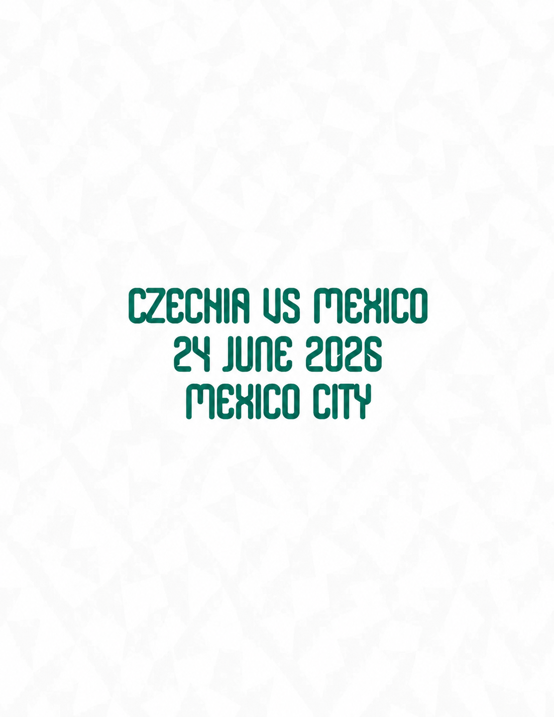 DETALLES DEL PARTIDO MÉXICO VS. REPÚBLICA CHECA MUNDIAL 2026