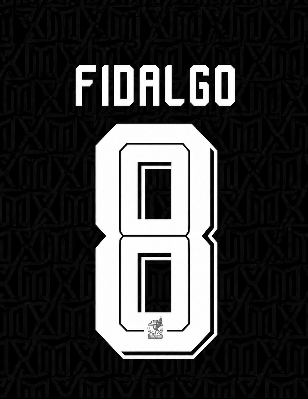 SET OFICIAL FIDALGO #8 TERCERA CAMISETA NEGRA MÉXICO COPA DEL MUNDO 26