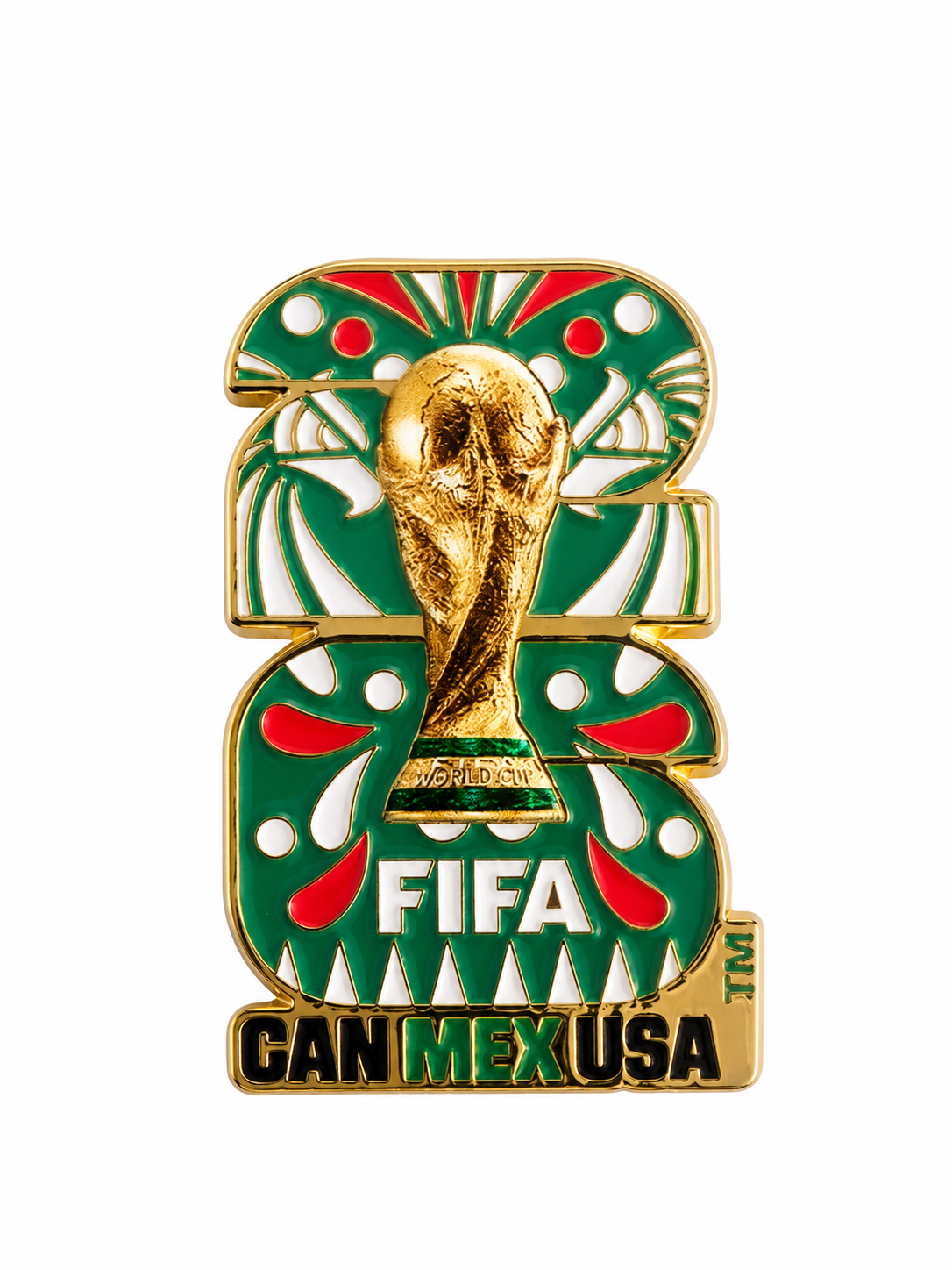 COLLECTIBLE PIN FIFA WORLD CUP 2026 CUP LOGO MEXICO VERSION