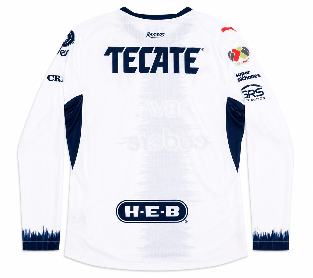 NEW C.F. MONTERREY AWAY SHIRT 2026-2027 AUTHENTIC LONG SLEEVE