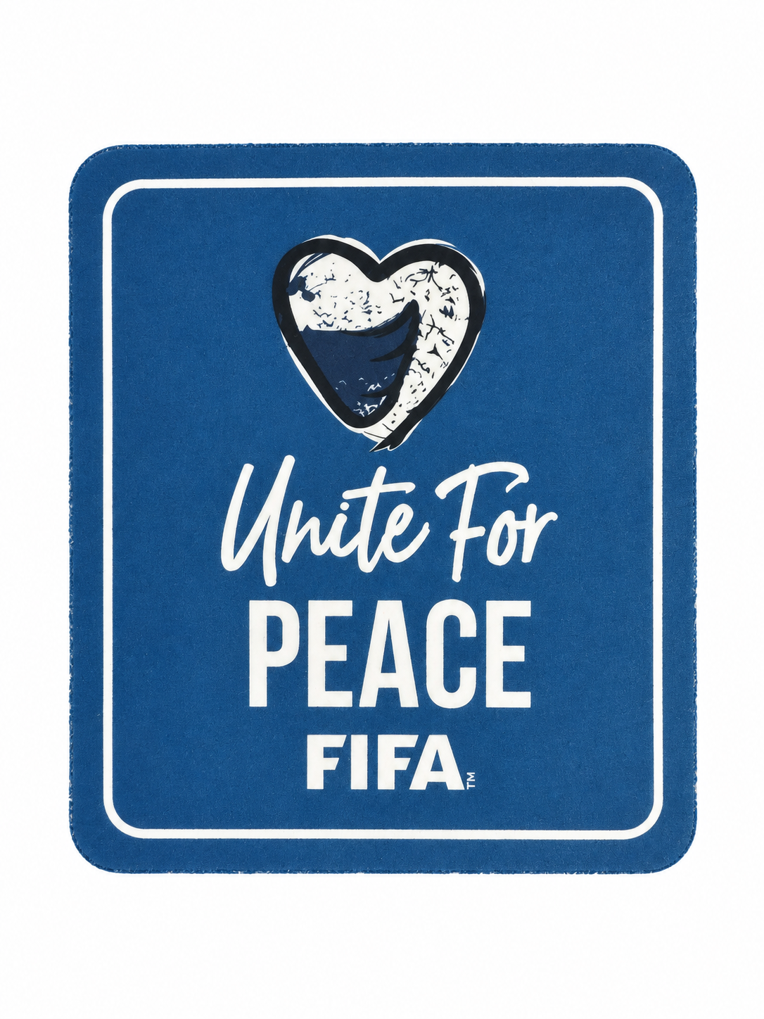 PARCHE MUNDIAL 2026 FASE DE GRUPOS PARTIDO 2 (REPRO HQ) "UNIDOS POR LA PAZ"