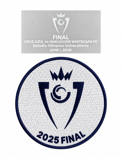 Cruz Azul CONCACAF Champions Cup Final Patch & Match Detail