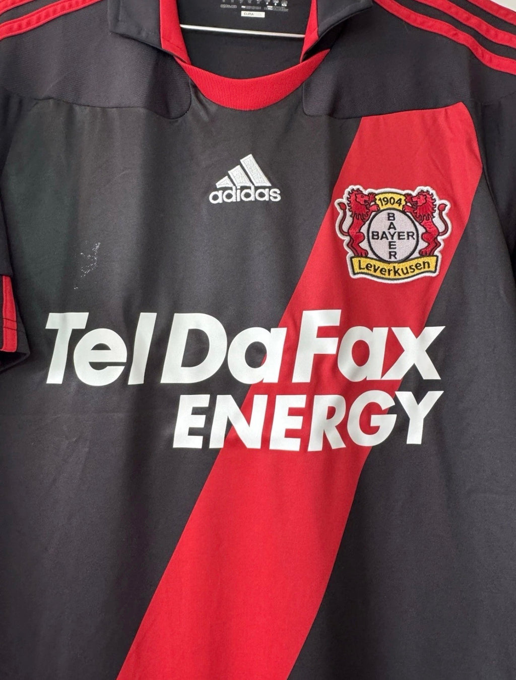 BAYER LEVERKUSEN HOME SHIRT 2010-2011 ADIDAS JERSEY [M] BUNDESLIGA