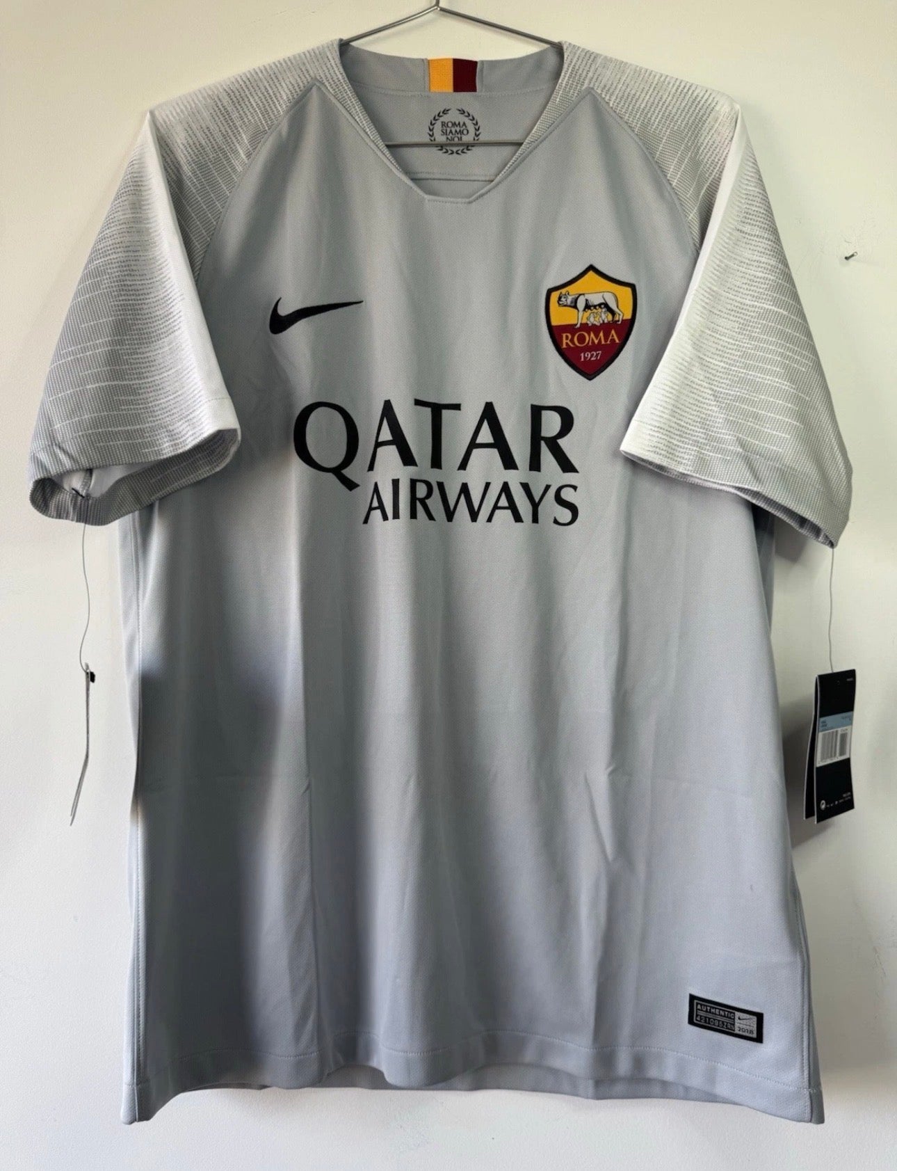 AS ROMA AWAY SHIRT 2018-2019 NIKE [M] BRAND NEW  DANIELE DE ROSSI #16