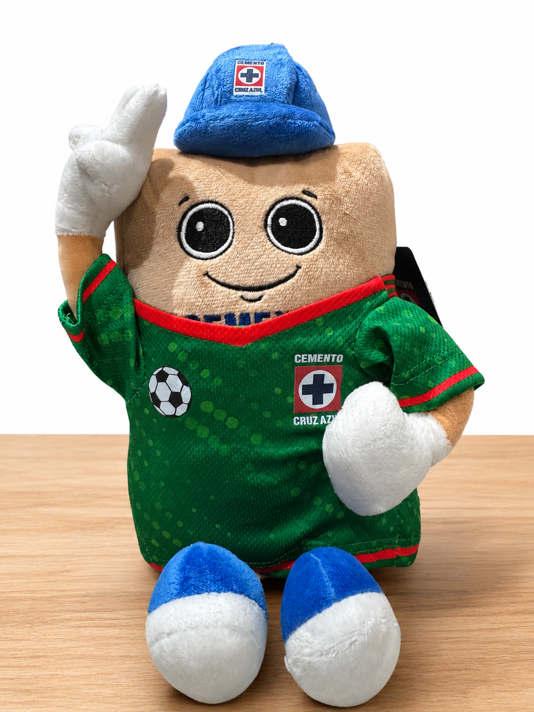 OFFICIAL CRUZ AZUL MASCOT COSTALITO CRUZAZULITO STUFFED TOY  WORLD CUP VERSION