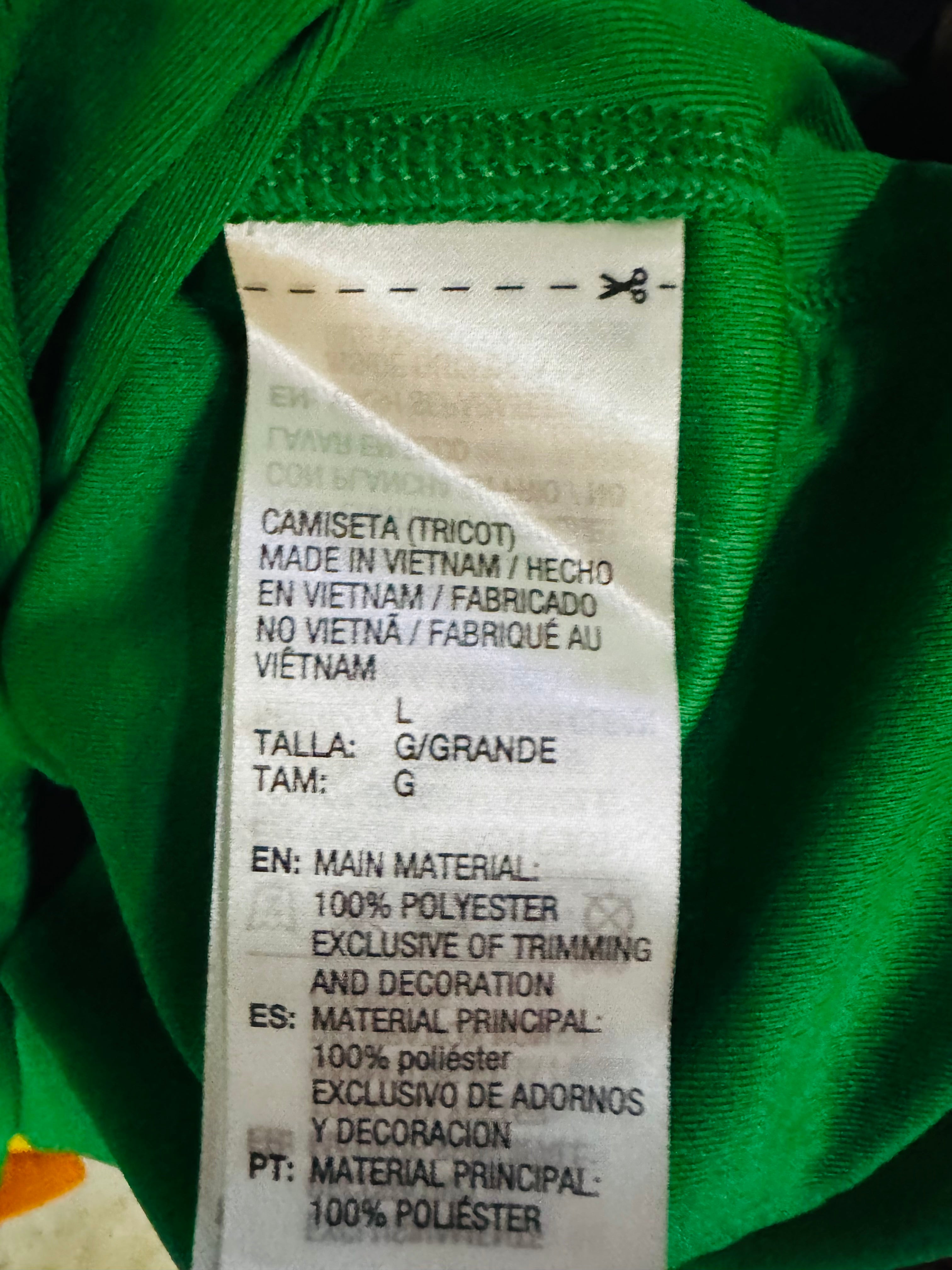 MEXICO MATCH ISSUE SHIRT GOALKEEPER GREEN COPA ORO 2025 MALAGÓN  #1 [L] UTILERIA