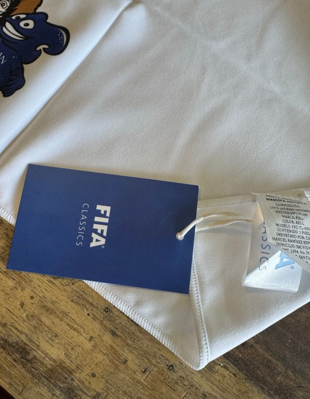 SPORT TOWEL OFFICIAL FIFA WORLD CUP MASCOTS