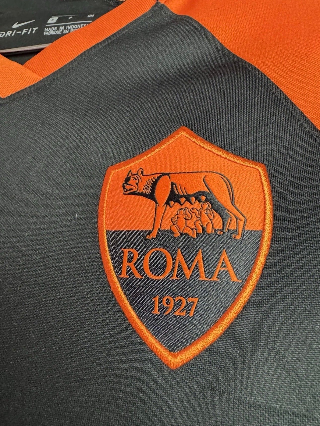 AS ROMA THIRD SHIRT 2020-2021 NIKE  [S] SIGNED NICOLO ZANIOLO SERIE A