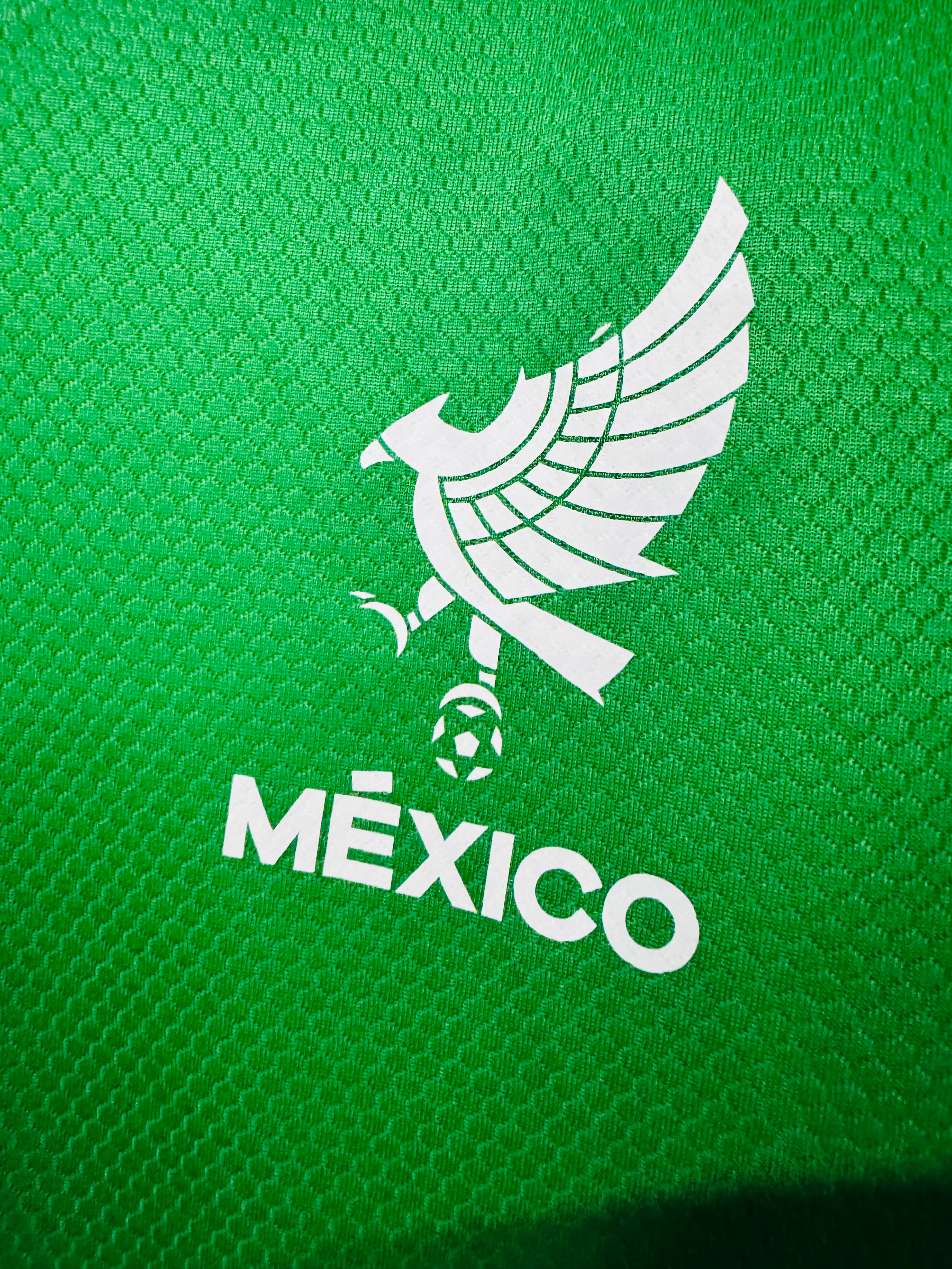 MEXICO MATCH ISSUE SHIRT GOALKEEPER GREEN COPA ORO 2025 MALAGÓN  #1 [L] UTILERIA
