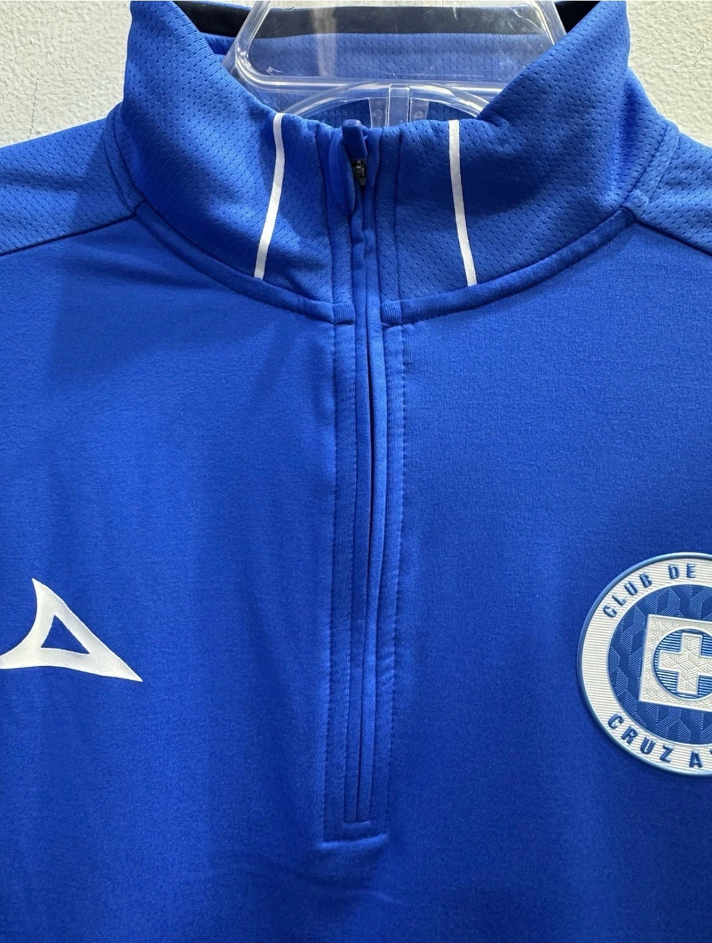 NEW CRUZ AZUL SWEATSHIRT 2025-2026 HALF ZIP PIRMA BLUE (S)