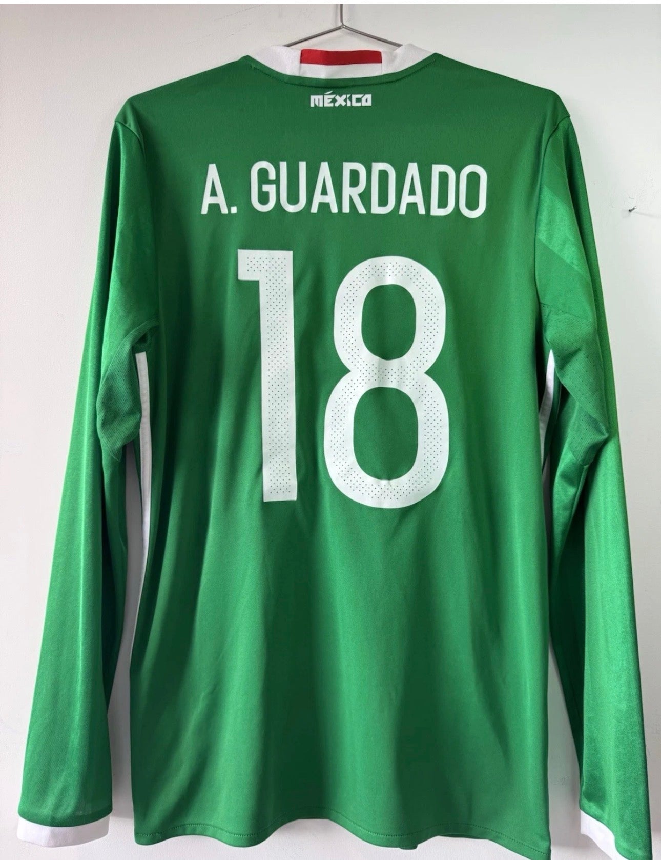 MEXICO HOME JERSEY 2016-2017 ADIDAS [M] ANDRES GUARDADO #18