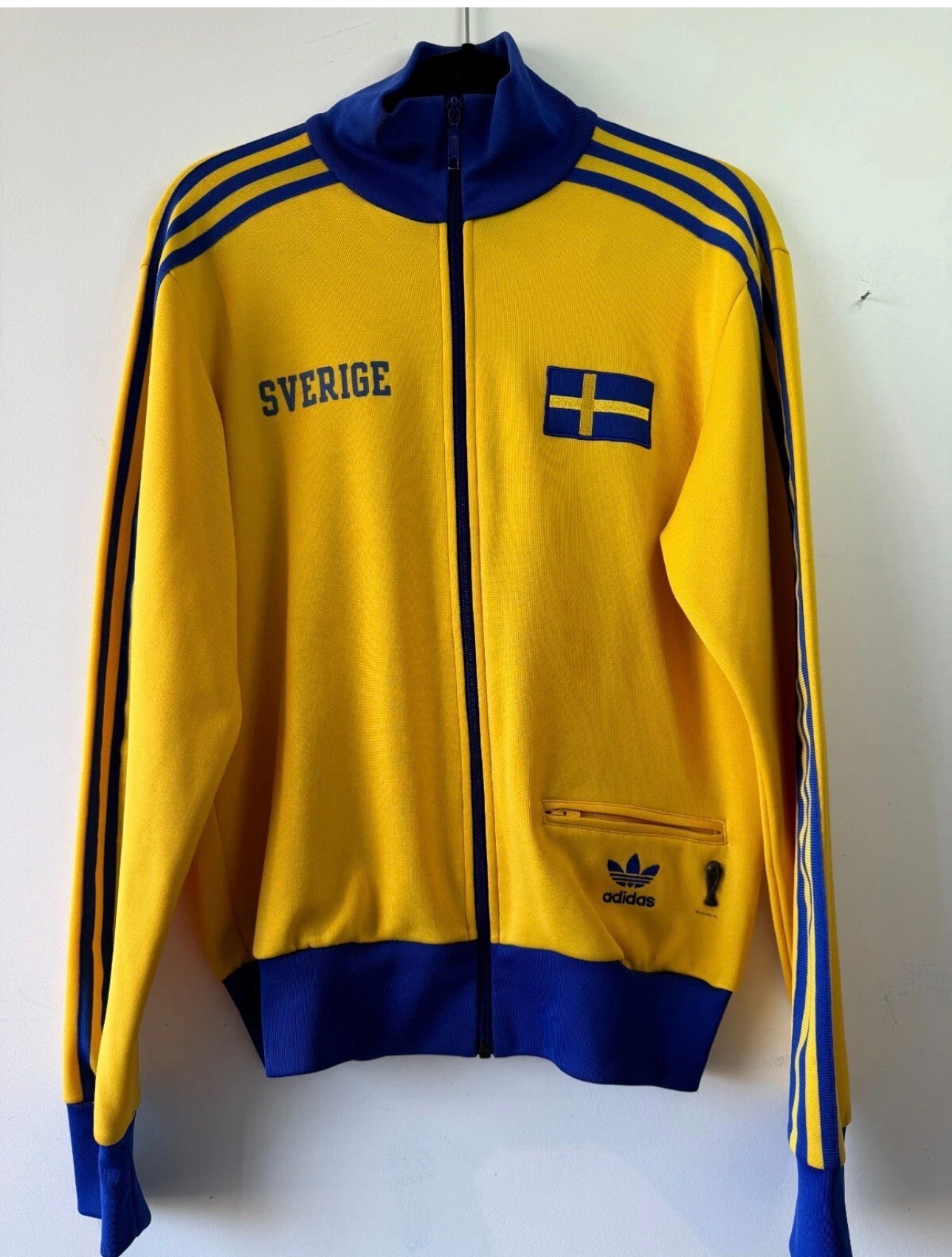 SWEDEN WORLD CUP JACKET 2006 ADIDAS [S]
