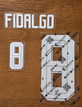 OFFICIAL MEXICO NAME & NUMBER SET FIDALGO #8 THIRD BLACK SHIRT WORLD CUP 26