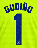 Official Name Set Gudiño #1 Cruz Azul 2026-2027 Neon Yellow Goalkeeper Shirt
