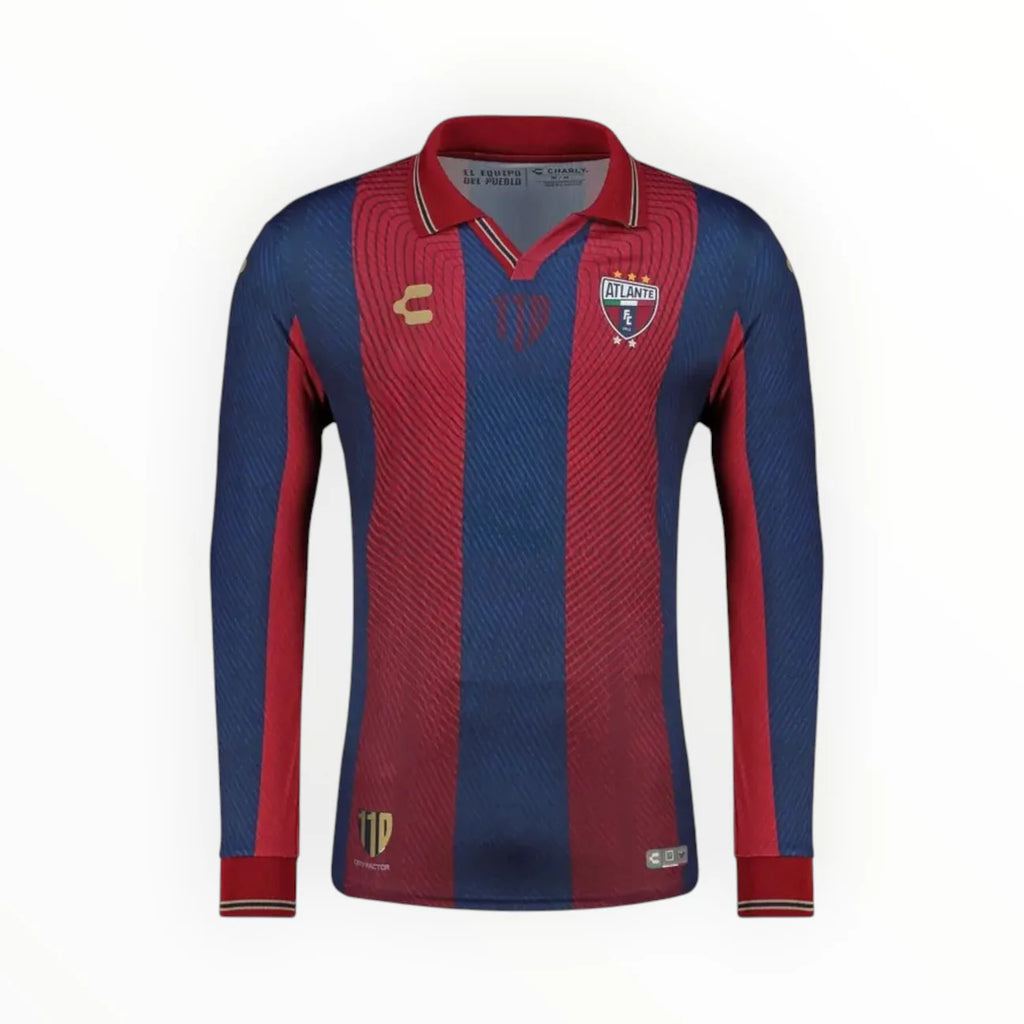 NUEVA CAMISETA MANGA LARGA ATLANTE FC 110 ANIVERSARIO FÚTBOL LIGA MÉXICO