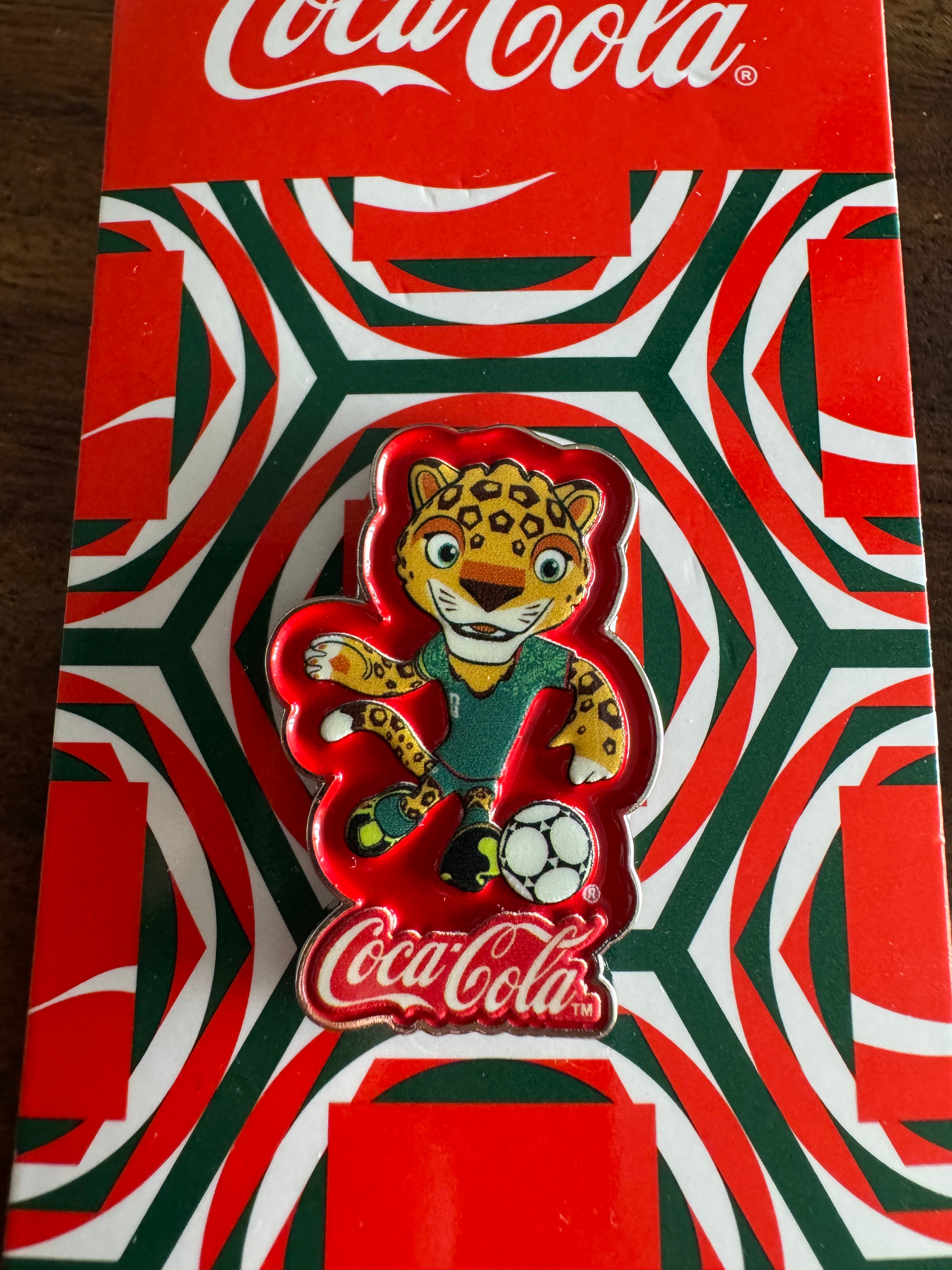 COCA COLA MEXICO PIN COLLECTION WORLD CUP 2026