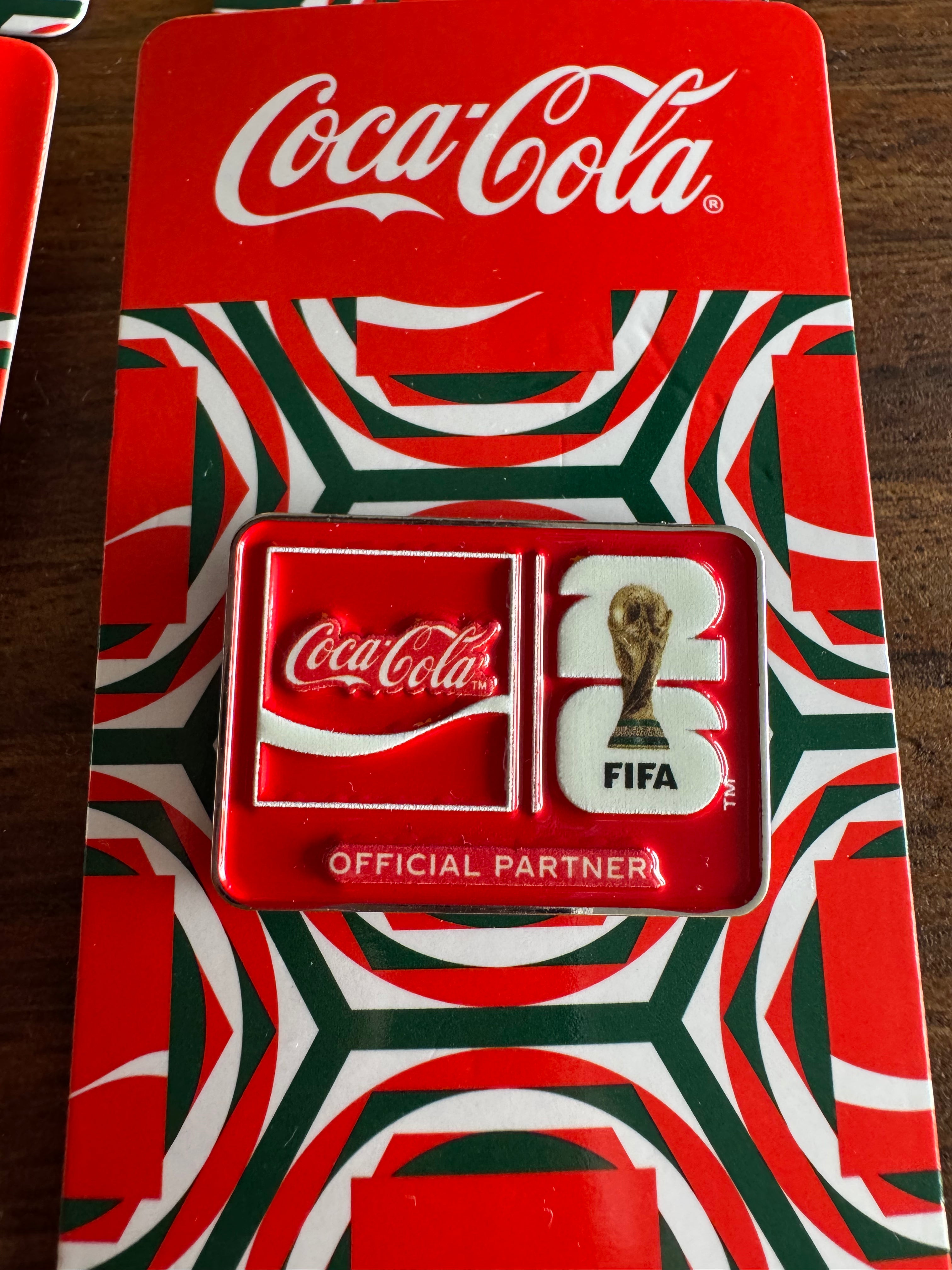 COCA COLA MEXICO PIN COLLECTION WORLD CUP 2026
