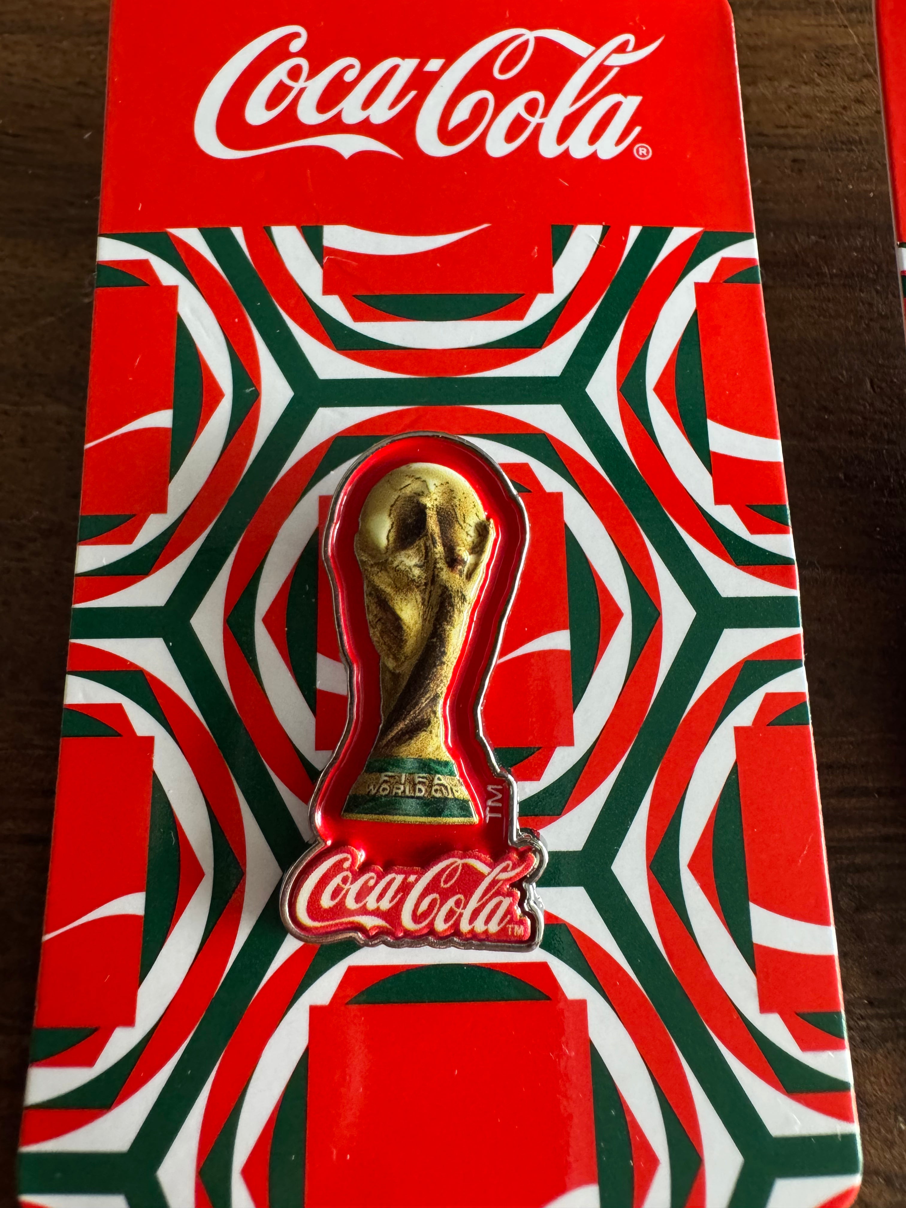 COCA COLA MEXICO PIN COLLECTION WORLD CUP 2026